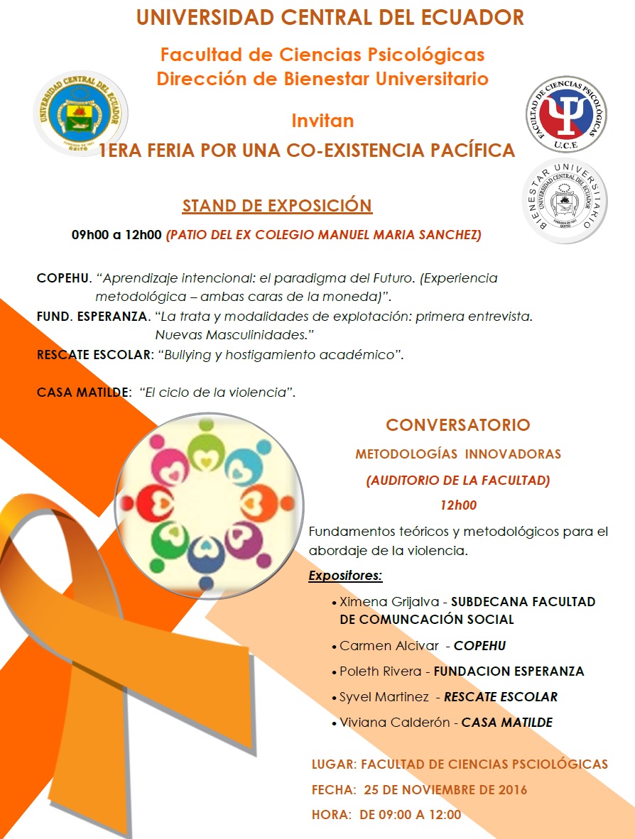 1ERA FERIA POR UNA CO-EXISTENCIA PACÍFICA