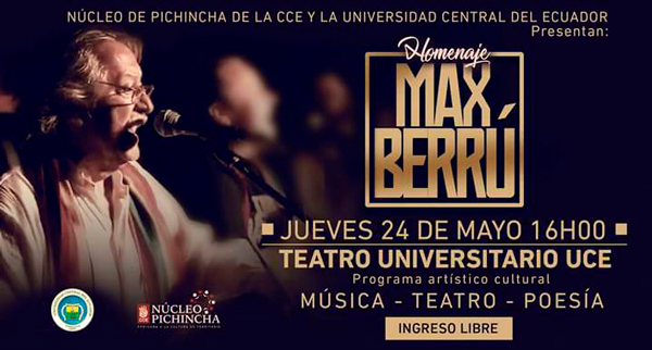 Homenaje a Max Berrú