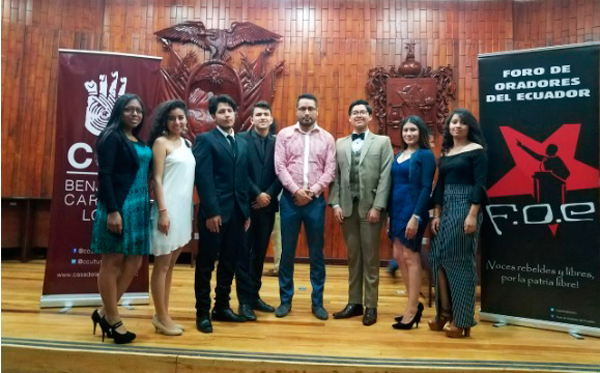 Estudiantes de Jurisprudencia destacan en Concurso Nacional de Oratoria