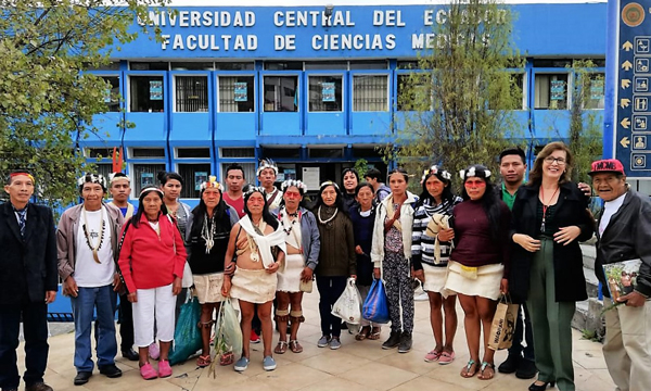 La Universidad Central del Ecuador entabló un diálogo de saberes con los sabios de la nacionalidad Waorani